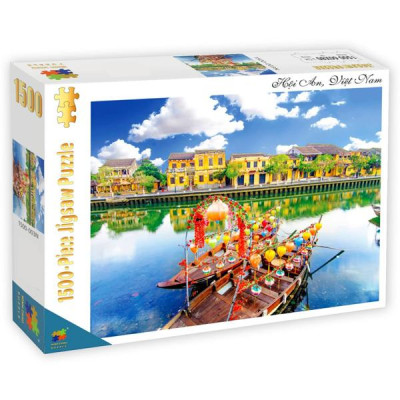 Bộ Tranh Ghép Hình Minh Châu - 60 x 80 cm (1500 Mảnh Ghép) - Hội An