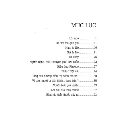 Thầy Thuốc & Bệnh Nhân (Tái Bản 2019)