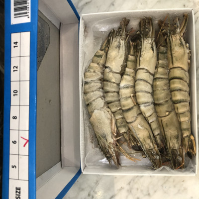 Tôm sú nguyên con sinh thái Seaprodex kích cỡ 6 con/hộp, 500gr