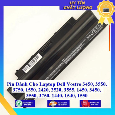 Pin dùng cho Laptop Dell Vostro 3450 3550 3750 1550 2420 2520 3555 1450 3450 3550 3750 1440 1540 1550 - Hàng Nhập Khẩu MIBAT943