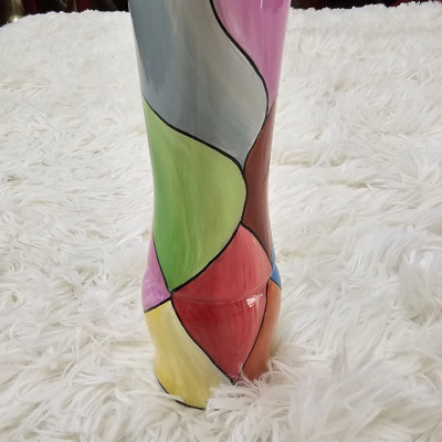 BÌnh hoa sơn mài - Bình mắt tre Cao Cấp thích hợp cắm hoa, trang trí kệ, bàn làm việc, quà tặng ý nghĩa