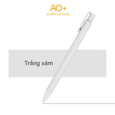 Bút Gel 0.5mm AO+ BG101, Bút Gel Mực Đen Nhanh Khô Thân Bút Nhiều Màu