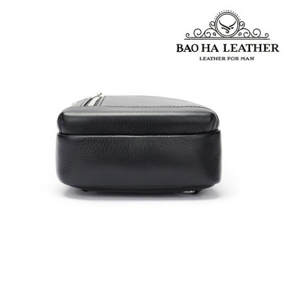 Túi đeo trước ngực, túi đeo vai da bò thật 9104 Túi đeo chéo vai