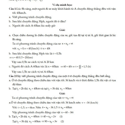 Tuyệt Kỹ Các Thủ Thuật Giải Nhanh Vật Lý 10 - KV