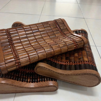 Gối Công Thái Hoc , Gối Hạt Gỗ Cao Cấp ( video , hình thật )