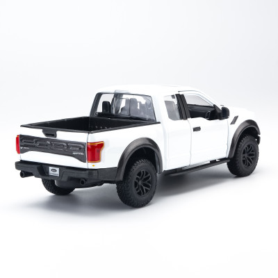 Mô Hình Xe Ford Raptor F-150 Special 2017 White 1:24 Maisto MH-31266