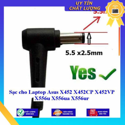 Sạc cho Laptop Asus X452 X452CP X452VP X556u X556ua X556ur - Hàng Nhập Khẩu New Seal