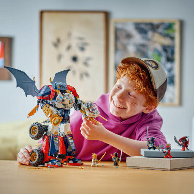 LEGO NINJAGO 71834 Đồ Chơi Lắp Ráp Chiến Giáp Kết Hợp Của Zane (1187 chi tiết)