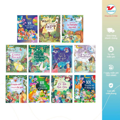 Sách - Tủ Sách Vàng Cho Con - 101 Truyện Kể Về Động Vật - Tân Việt Books