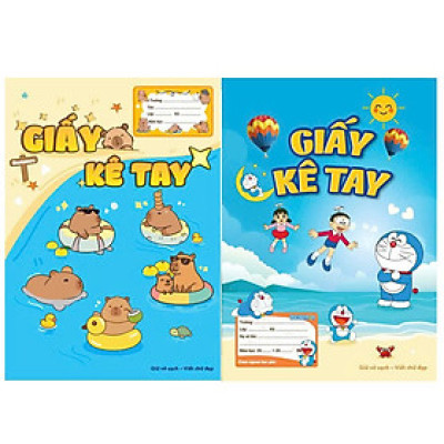 Combo 5 tờ Giấy Kê Tay - ndbooks