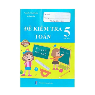 Sách - Đề kiểm tra toán + tiếng việt 5 học kì 2