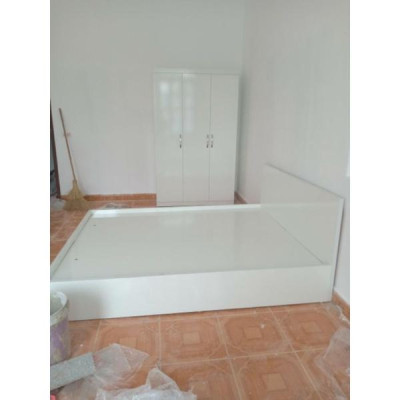 (FREE SHIP Y Hình )--COMBO Giường Tủ Quần Áo Gỗ MDF Phủ Melamine Chống Xước Lõi Mịn BỀN - RẺ - ĐẸP, Thiết Kế Hiện Đại
