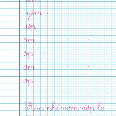 Sách - Combo 2 cuốn - Vở Tập Viết  Cánh Diều - Quyển 1 & Quyển 2