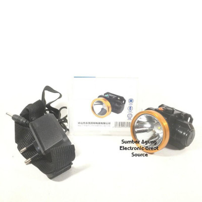 Đèn Pin Đội Đầu Pin Sạc 1 Bóng 50W Siêu Sáng Kèm Bộ Sạc Tiện Dụng