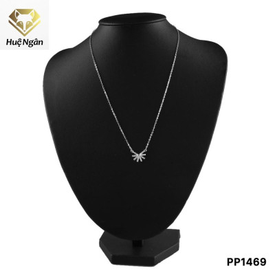 Dây chuyền bạc Ý 925 Huệ Ngân - Mặt trời tỏa nắng PP1469
