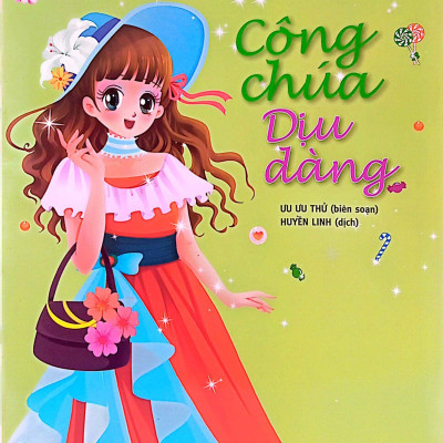 Tô Màu Tính Cách Công Chúa - Công Chúa Dịu Dàng