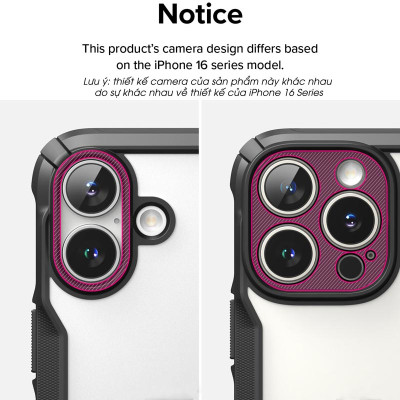 Ốp lưng dành cho iPhone 16 Pro Max/16 Pro/16 Plus/16 RINGKE Fusion X - Hàng Chính Hãng