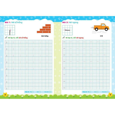 Sách - Bé Khởi Đầu Tập Viết - dành cho trẻ 4 - 6 tuổi