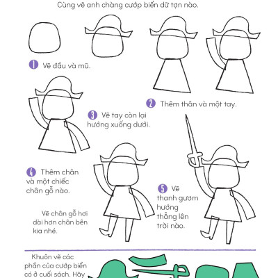 Sách - Vẽ Các Nhân Vật Bằng Khuôn Hình Sáng Tạo