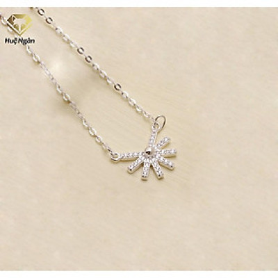 Dây chuyền bạc Ý 925 Huệ Ngân - Mặt trời tỏa nắng PP1469