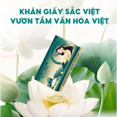 Khăn giấy rút Sắc Việt gói lớn thùng 20 gói 300 tờ 4 lớp siêu dai và an toàn cho da