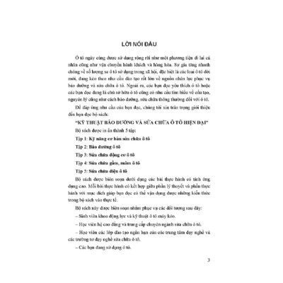 Kỹ Thuật Bảo Dưỡng Và Sửa Chữa Ô Tô Hiện Đại - Sửa Chữa Điện Ô Tô