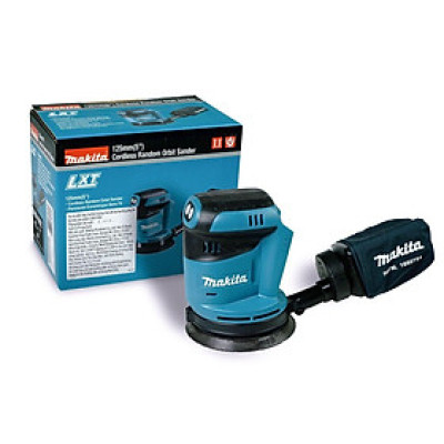 MÁY CHÀ NHÁM QUỸ ĐẠO TRÒN PIN 18V 190W (125MM) MAKITA DBO180Z (KHÔNG KÈM PIN VÀ ĐẾ SẠC) - HÀNG CHÍNH HÃNG