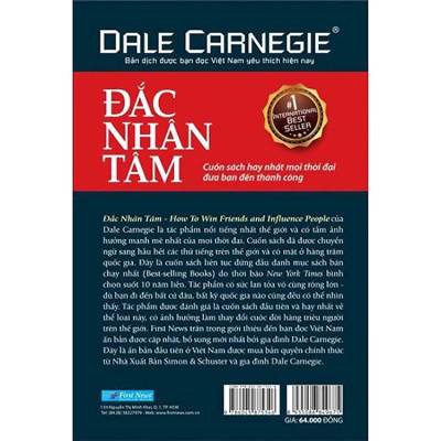 Sách Đắc nhân tâm - Khổ nhỏ