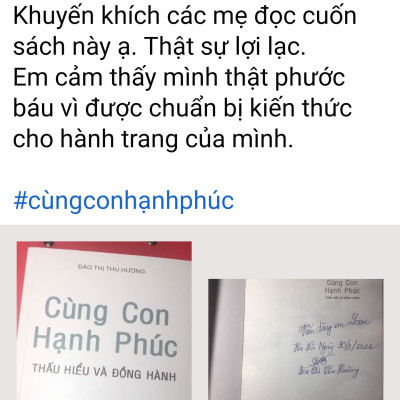 Cùng con hạnh phúc - Thấu hiểu và đồng hành