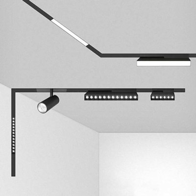 Đèn rọi ray nam châm Spotlight GSNCSP công suất 12W / 20W