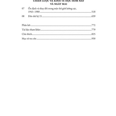 Sách - Sự Trỗi Dậy Và Suy Tàn Của Các Cường Quốc - Biến đổi kinh tế và xung đột quân sự từ năm 1500 đến năm 2000