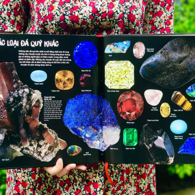 Combo sách Đ.á qu.ý và Khoàng sản, Khám phá bí ẩn không gian ( bộ 2 cuốn ) - Tổng hợp kiến thức bách khoa dành cho mọi lứa tuổi