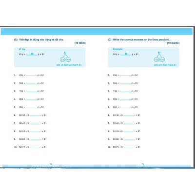 Sách: Toán Tài Năng 2A+2B - Toán Lớp 2 ( Bộ 2 cuốn ) - Á Châu Books