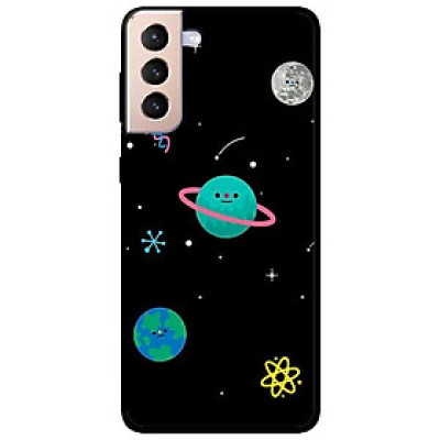 Ốp lưng dành cho Samsung S21 - S21 Plus - S21 Ultra mẫu Hành Tinh Nền Đen