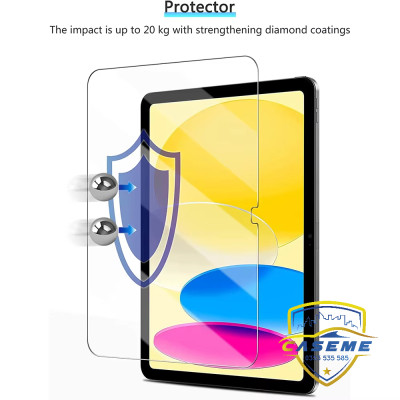 Kính cường lực cho iPad Gen 10 2022 10.9 inch hiệu WiWU ivista, vát viền 2.5D, bảo vệ Full màn,chống xước, chống vỡ, trong suốt - Hàng chính hãng