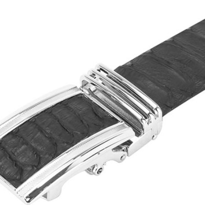 Thắt Lưng Nam Da Trăn VIP Bản Lớn Huy Hoàng HT4332 - Đen