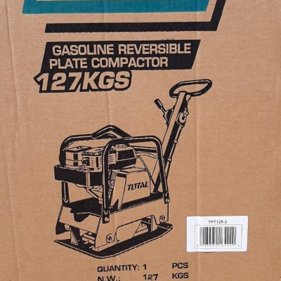 MÁY ĐẦM NÉN NỀN BÊ TÔNG XĂNG 6.5HP TOTAL TP7125-2 - HÀNG CHÍNH HÃNG