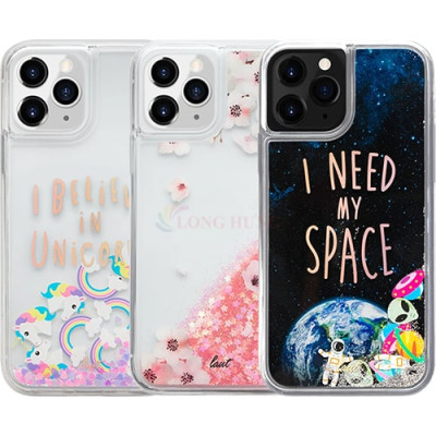 Ốp lưng nhựa cứng Laut Liquid Glitter iP 12 Series - Hàng chính hãng