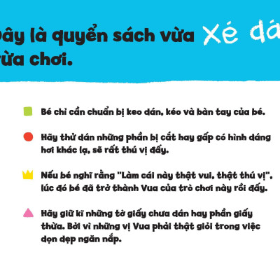 Tủ Sách Vui Để Học - Xé Dán Thật Vui!