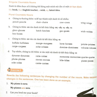 Bài Tập Bổ Trợ Ngữ Pháp Tiếng Anh Lớp 7