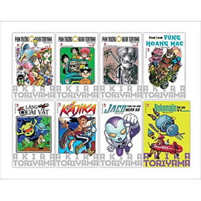 Sách - Sách của tác giả Akira Toriyama (8 cuốn)