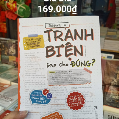 TRANH BIỆN SAO CHO ĐÚNG - Juseung Yi - Trần Thùy Dương - (bìa mềm)