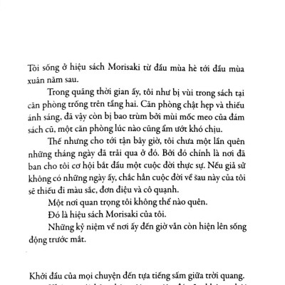 Những Giấc Mơ Ở Hiệu Sách Morisaki (Tái Bản)