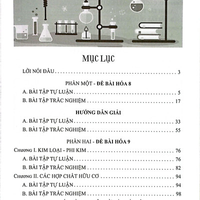 Sách - 500 Bài Tập Hóa Học Trung Học Cơ Sở (Dùng Cho Các Bộ SGK Hiện Hành)
