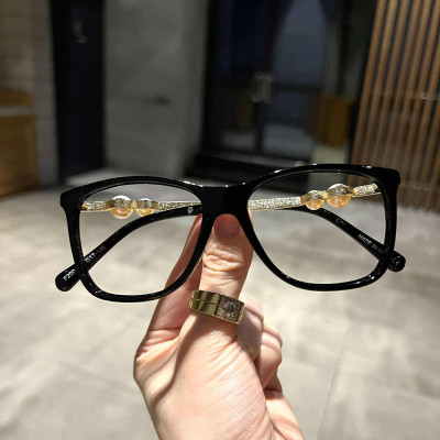 Kính mắt thời trang cao cấp cho nữ dáng vuông form to gọng ngọc cao cấp