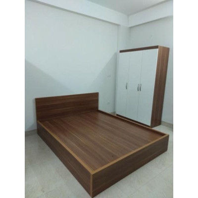 (FREE SHIP Y Hình )--COMBO Giường Tủ Quần Áo Gỗ MDF Phủ Melamine Chống Xước Lõi Mịn BỀN - RẺ - ĐẸP, Thiết Kế Hiện Đại