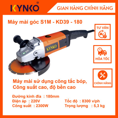 Máy mài góc cầm tay chính hãng Kynko S1M- KD39 -180 # 6391G giá tốt
