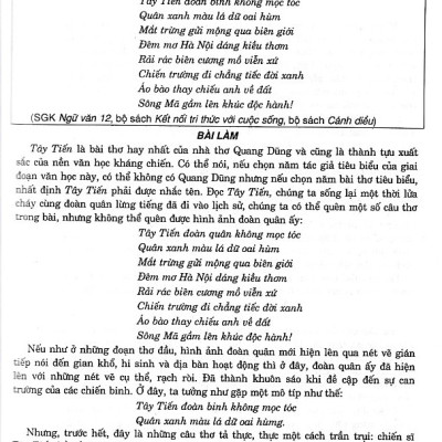 270 Đề và Bài văn hay 12 (Dùng chung cho các bộ SGK)