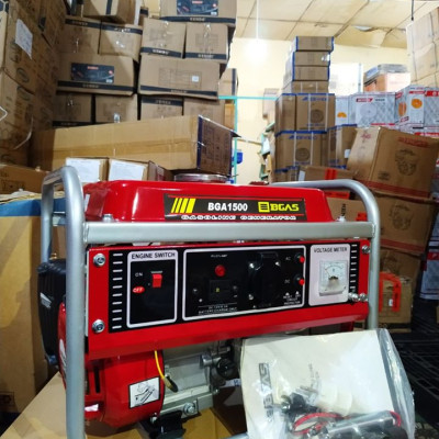 MÁY PHÁT ĐIỆN CHẠY XĂNG BGAS (1200W)  BGA1500- HÀNG CHÍNH HÃNG