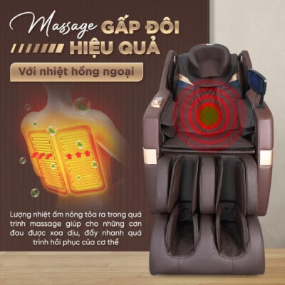 Ghế Massage Toàn Thân Lifesport LS-288, Ghế Massage Giảm Nhức Mỏi Toàn Thân Thư Giãn Tinh Thần Vô Cùng Tốt